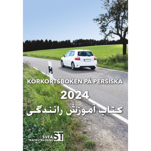Trafiko AB Körkortsboken på Persiska 2024 (häftad, per)