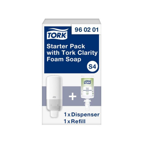 TORK Dispenser TORK S4 Clarity starter pack