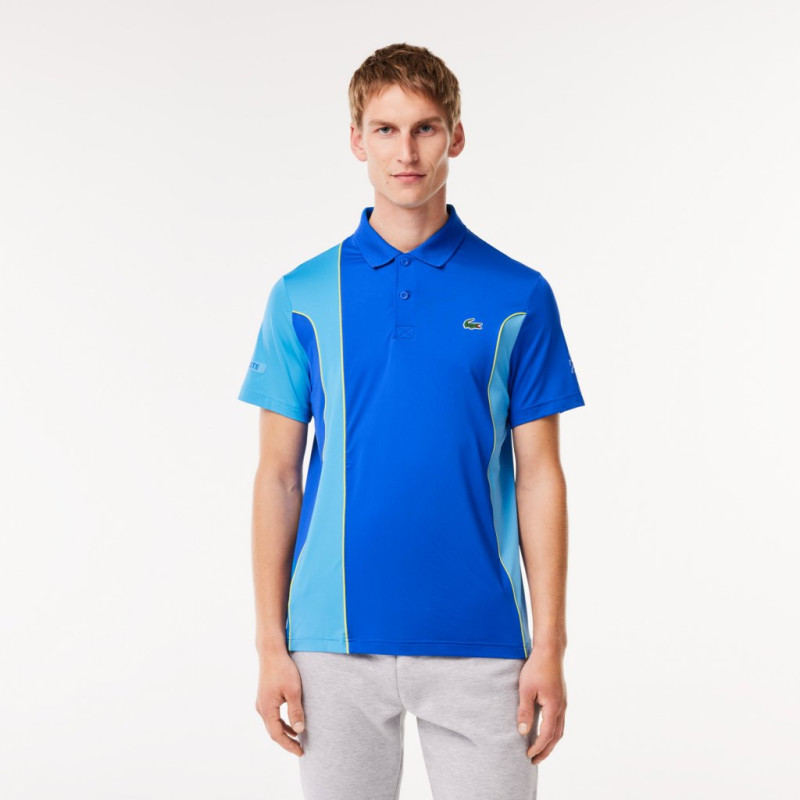 Produktbild för Lacoste Sport X Novak Djokovic Polo Blue (M)