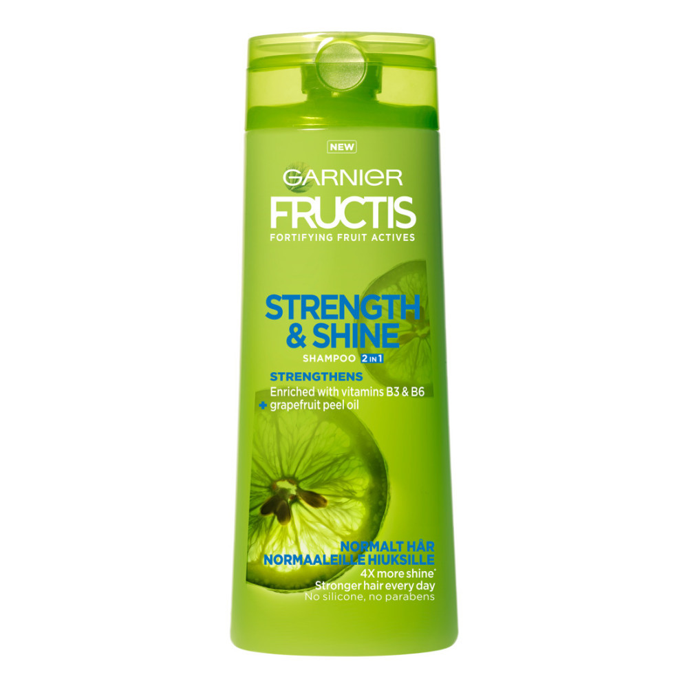 Produktbild för Fructis Strength & Shine 2in1 Shampoo 250ml