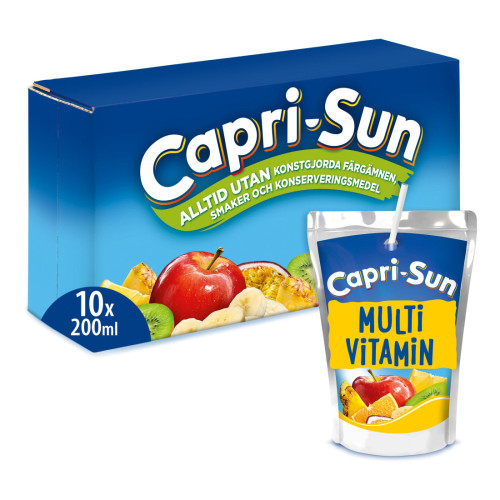 Capri-Sun Multivitamin Fruktdryck 10 x 20 cl