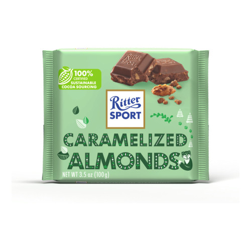 Ritter Sport RIT WINTER CAR ALMON 100G