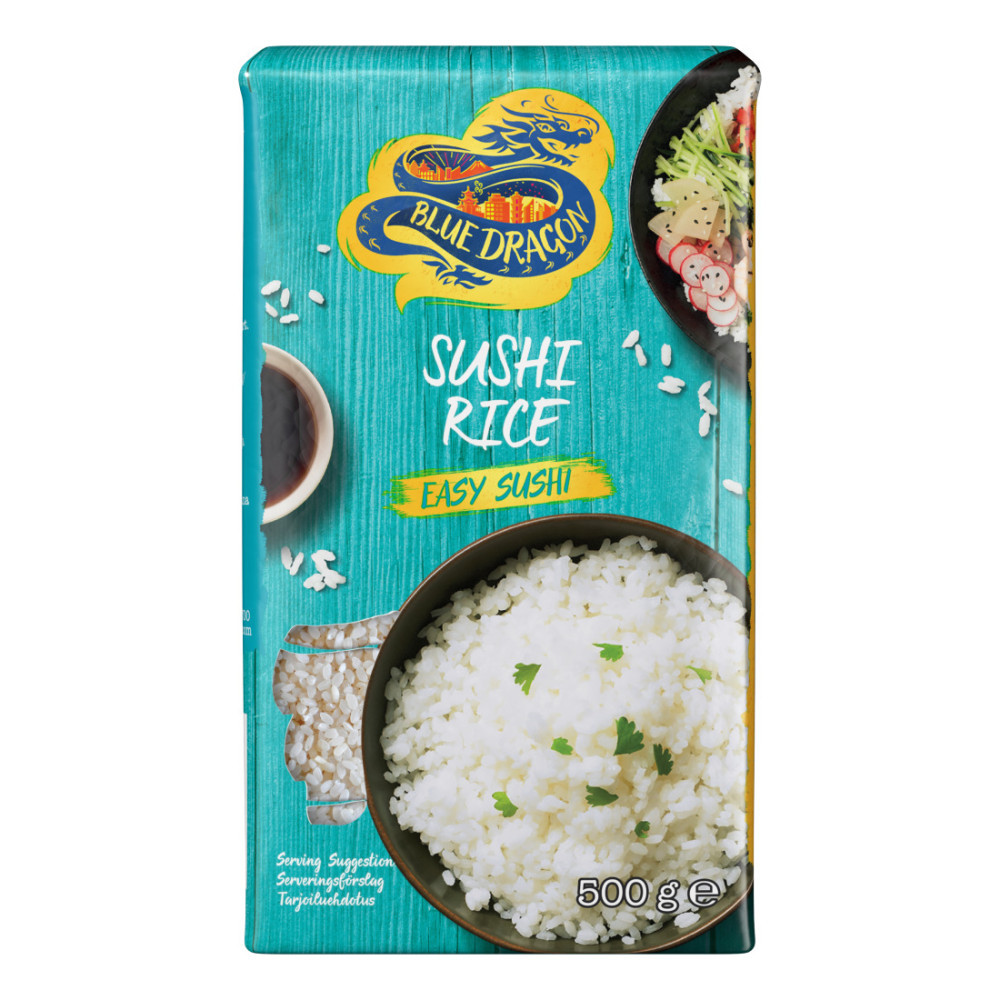 Produktbild för BLU SUSHI RICE 500G