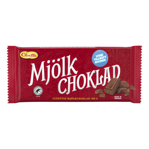 CLOETTA CLO CHOKLAD 100G UTS MJÖ