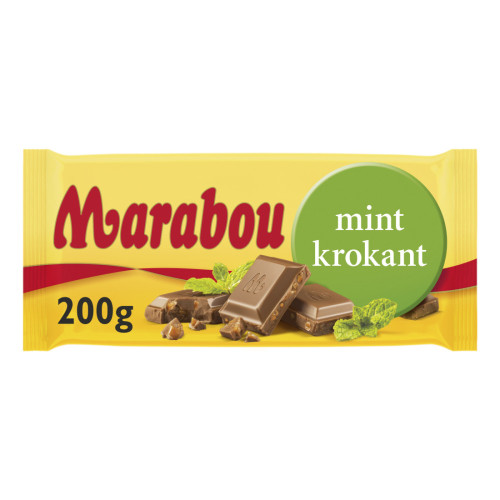 Marabou MAR MINTKROKANT 200G