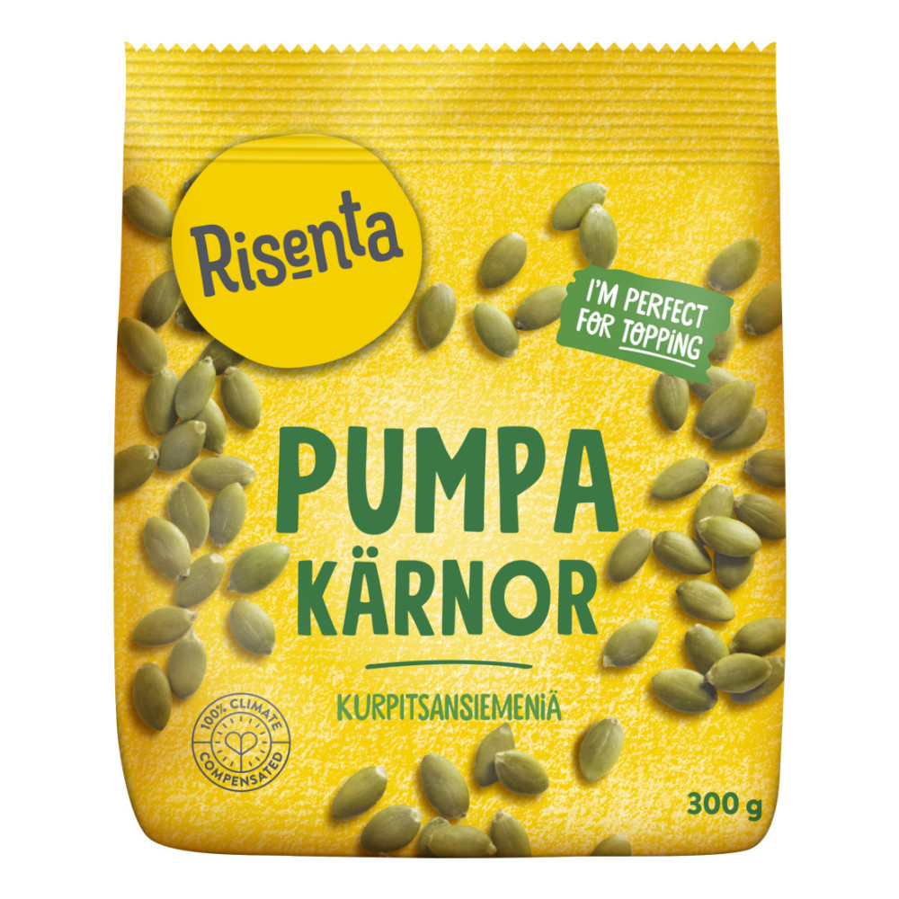 Produktbild för Risenta Pumpakärnor 300g