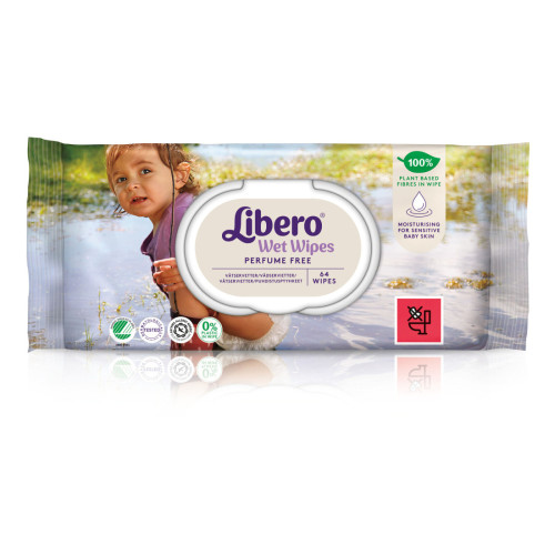 Libero LIB VÅTSERVETT 64P