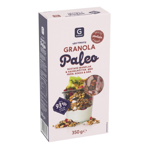 GARANT Paleo Granola Nötter & Bär 350 g