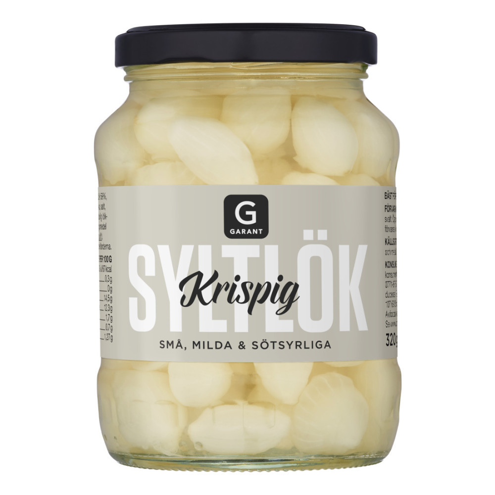 Produktbild för GAR SYLTLÖK 320G