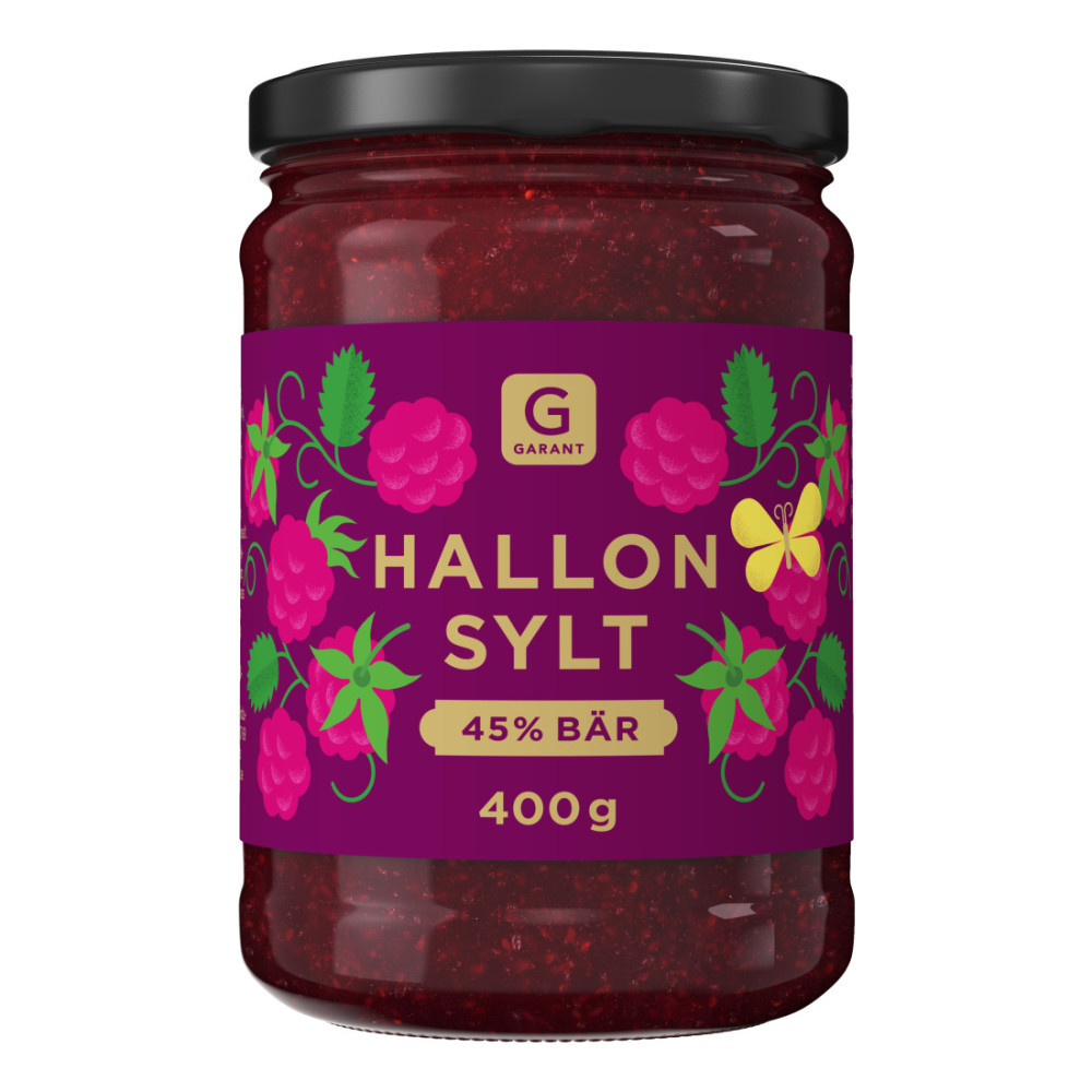 Produktbild för Hallonsylt 400 g