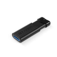 Miniatyr av produktbild för Verbatim PinStripe USB-sticka 128 GB USB Type-A 3.2 Gen 1 (3.1 Gen 1) Svart