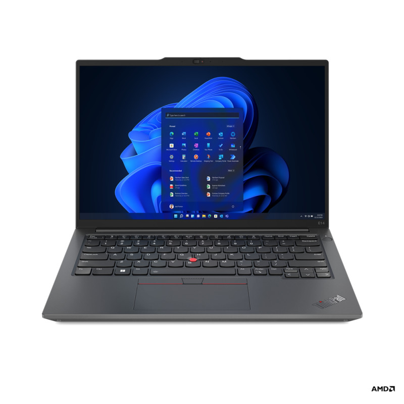 Produktbild för Lenovo ThinkPad E14 Bärbar dator 35,6 cm (14") WUXGA AMD Ryzen™ 5 PRO 7530U 16 GB DDR4-SDRAM 256 GB SSD Wi-Fi 6 (802.11ax) Windows 11 Pro Svart