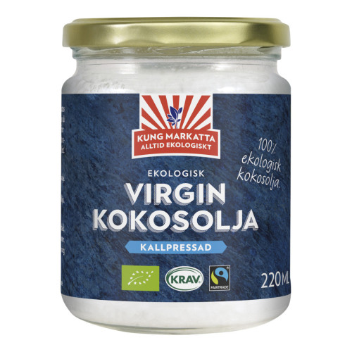 Kung Markatta Kokosolja Kallpressad Virgin 220 ml