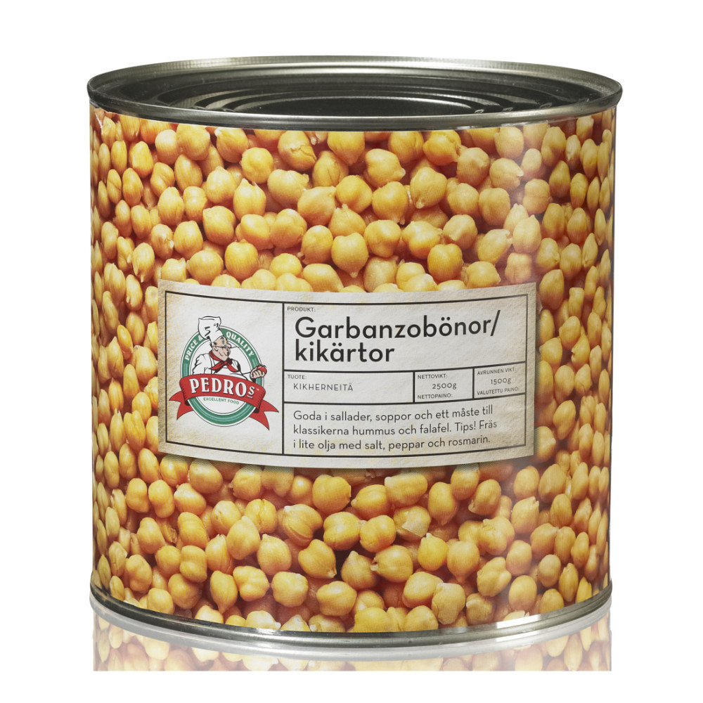Produktbild för PED GARBANZOBÖNOR 2.5KG