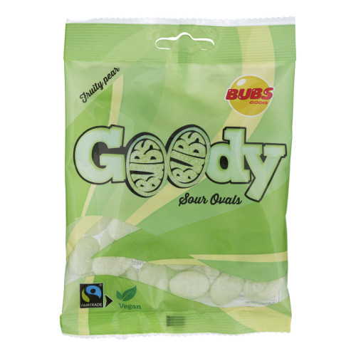 Bubs Goody Fruity Pear Ovals 90 g