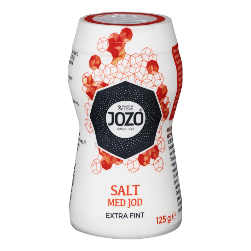 Produktbild för Salt med jod 125G