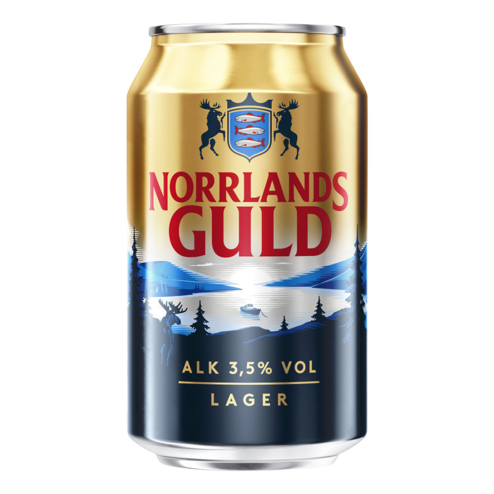 Produktbild för NOR NORRLAND 33CL 3,5%