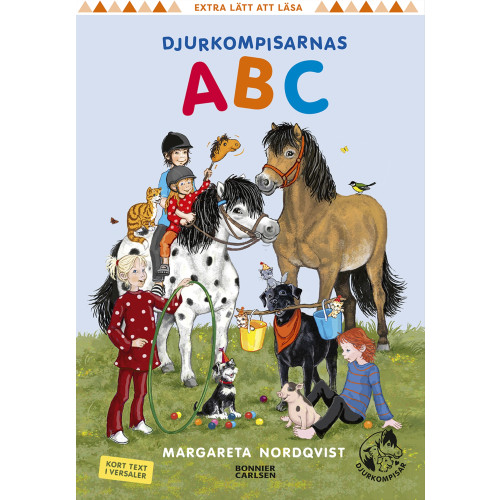 Margareta Nordqvist Djurkompisarnas ABC (inbunden)