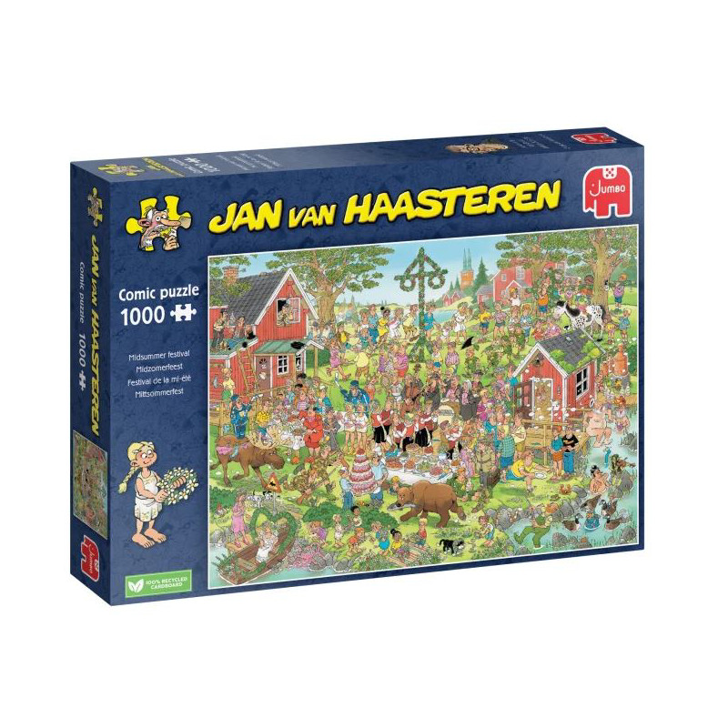 Produktbild för Jan van Haasteren - Midsummerfestival 1000bitar