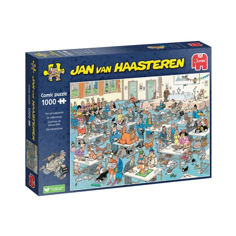 Produktbild för Jan van Haasteren - Kattenshow 1000bitar