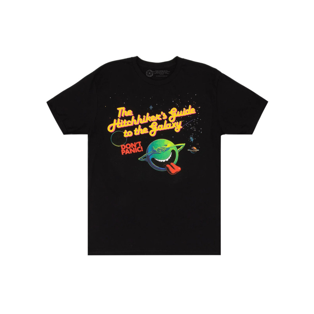 Produktbild för The Hitchhiker's Guide.. (Black) Uni T-Shirt XXL