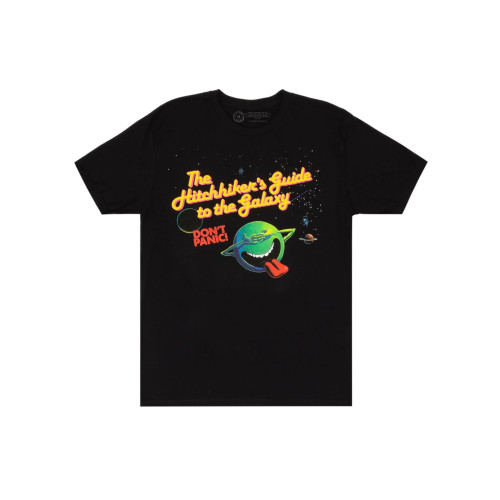 Out of Print The Hitchhiker's Guide.. (Black) Uni T-Shirt XXL