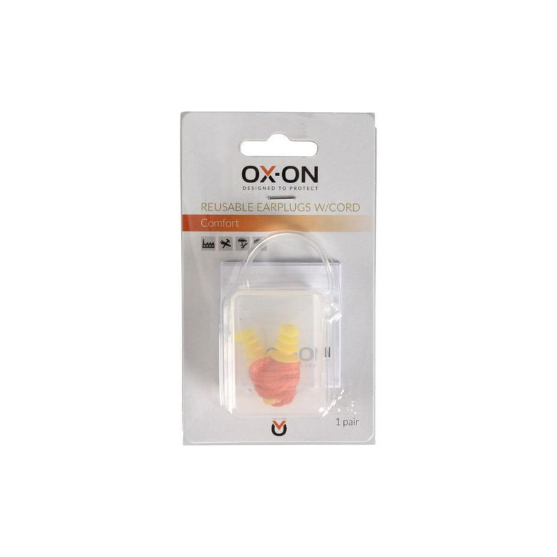 Produktbild för Öronproppar OX-ON Comfort med snöre