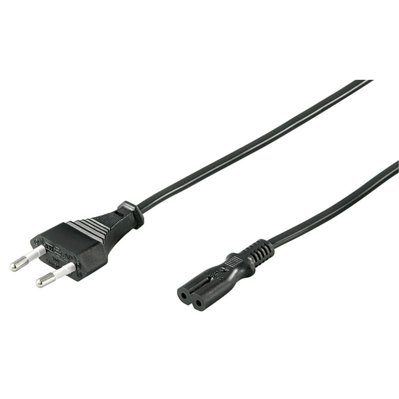 Produktbild för Microconnect PE030718 strömkablar Svart 1,8 m CEE7/16 C7 coupler