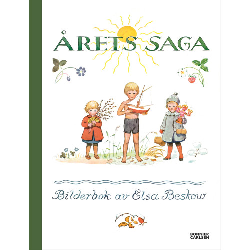 Elsa Beskow Årets saga (inbunden)