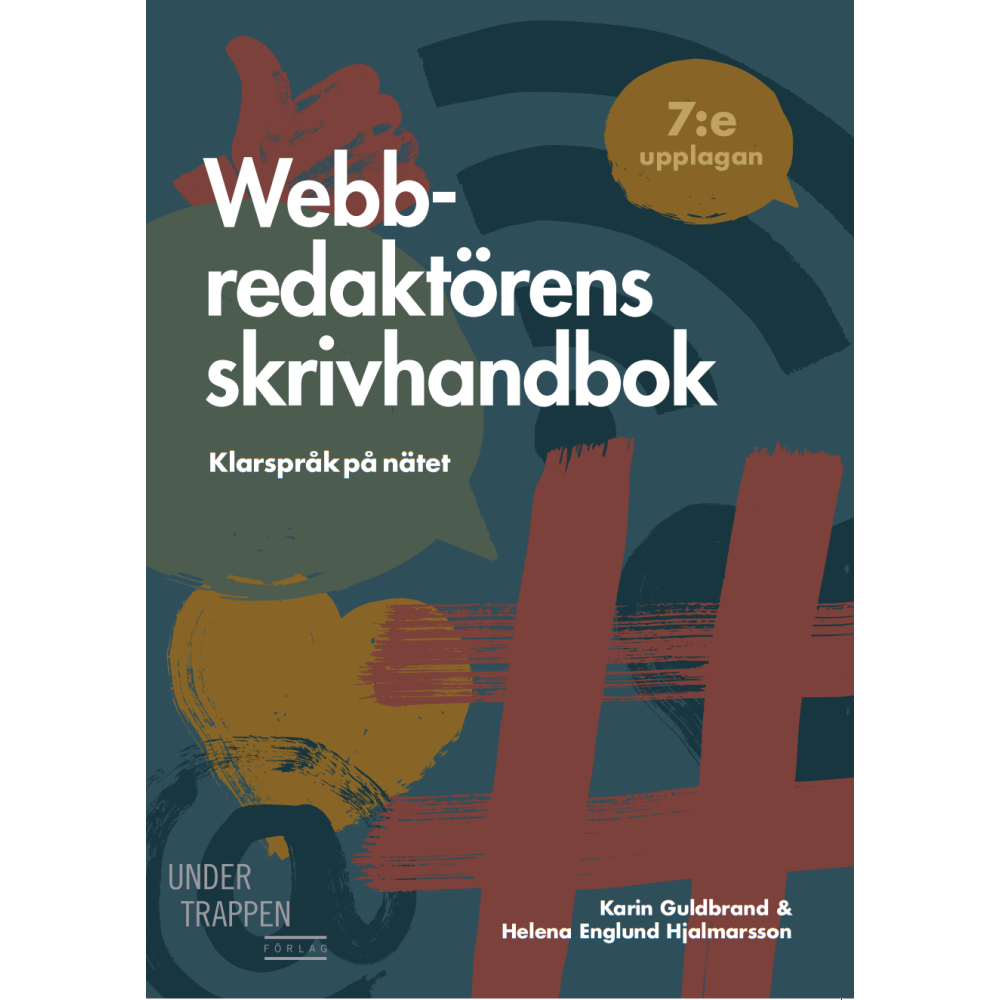 Produktbild för Webbredaktörens skrivhandbok (häftad)