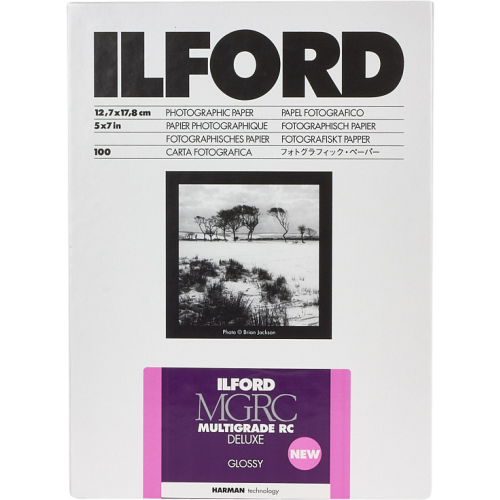 ILFORD PHOTO Ilford Multigrade RC Deluxe Glossy 8.9x12.7cm 100