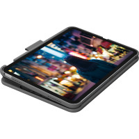 Produktbild för Logitech Slim Folio Grå Bluetooth QWERTY Dansk, Finsk, Norsk, Svensk
