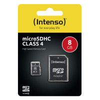 Miniatyr av produktbild för Intenso 3403460 flashminne 8 GB SDHC Klass 4