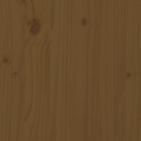 Produktbild för Hörnsektion till soffa honungsbrun massiv furu