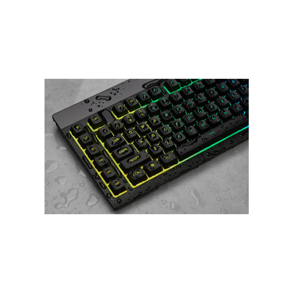 Produktbild för Corsair K55 RGB PRO tangentbord USB QWERTY Nordic Svart
