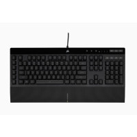 Produktbild för Corsair K55 RGB PRO tangentbord USB QWERTY Nordic Svart