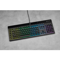 Produktbild för Corsair K55 RGB PRO tangentbord USB QWERTY Nordic Svart