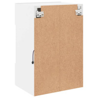 Produktbild för Nástenné skrinky s LED osvetlením pre TV 2 st vit 40x30x60,5 cm