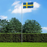 Produktbild för Sveriges flagga 90x150 cm