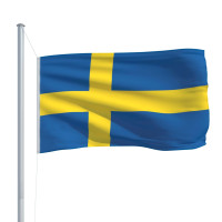 Produktbild för Sveriges flagga 90x150 cm