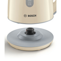 Miniatyr av produktbild för Bosch TWK7507 vattenkokare 1,7 l 2200 W Gräddfärgad
