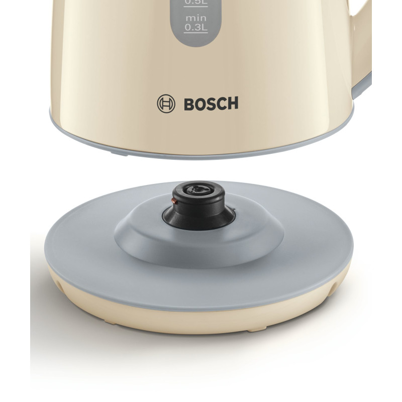 Produktbild för Bosch TWK7507 vattenkokare 1,7 l 2200 W Gräddfärgad