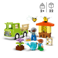 Miniatyr av produktbild för LEGO DUPLO Town Sköta om bin och bikupor 10419