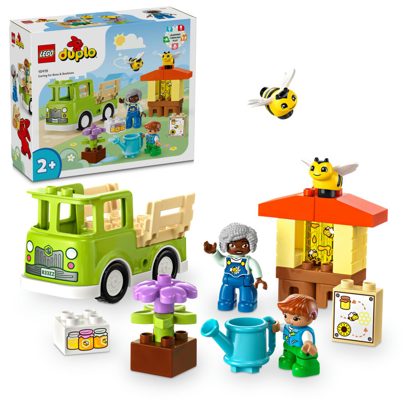 Produktbild för LEGO DUPLO Town Sköta om bin och bikupor 10419