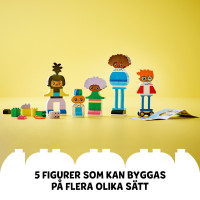 Miniatyr av produktbild för LEGO DUPLO Town Byggbara människor med stora känslor 10423