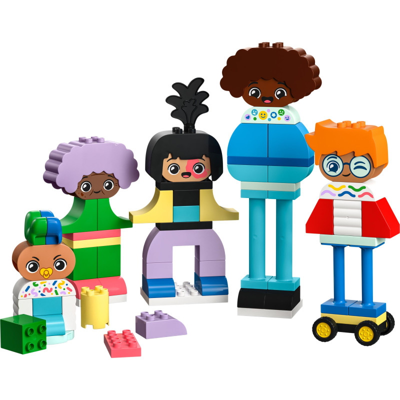 Produktbild för LEGO DUPLO Town Byggbara människor med stora känslor 10423
