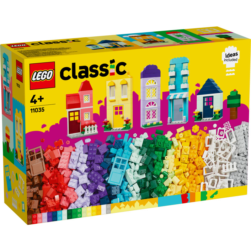 Produktbild för LEGO Classic Kreativa hus Byggleksak 11035