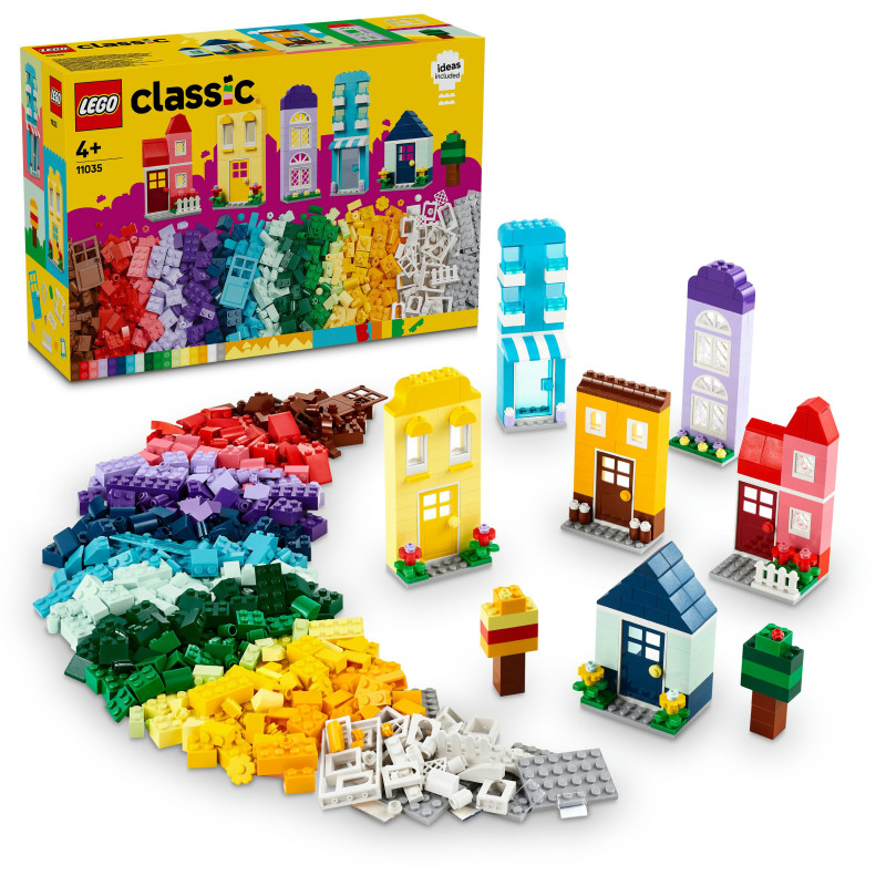 Produktbild för LEGO Classic Kreativa hus Byggleksak 11035