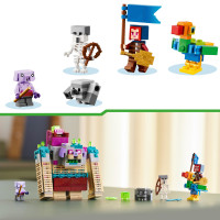 Miniatyr av produktbild för LEGO Minecraft Legends Strid mot Slukaren 21257