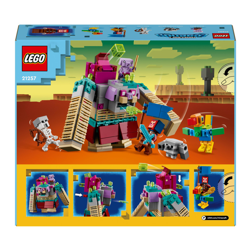 Produktbild för LEGO Minecraft Legends Strid mot Slukaren 21257